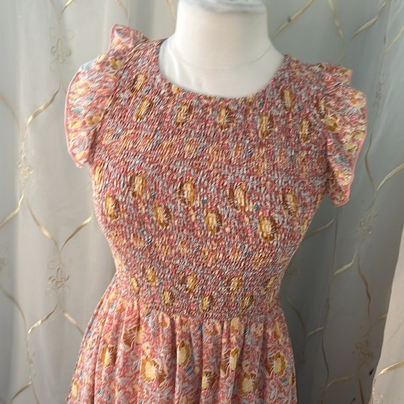 NWT Melloday Racerback Smocked Maxi Dress - Picture 5 of 6